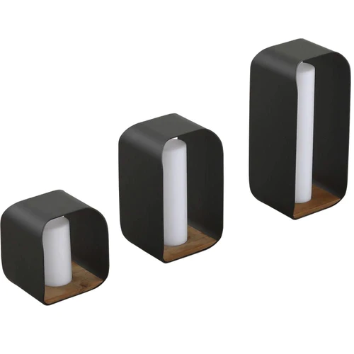 Onda lamp black set